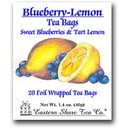 Picture of Eastern Shore Blueberry-Lemon Tea Bags