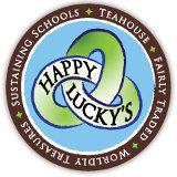 Happy Lucky's Tea House Logo