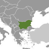 Map of Bulgaria