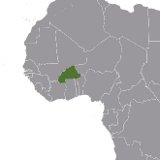 Map of Burkina Faso