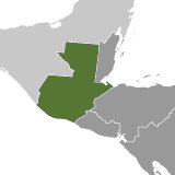 Map of Guatemala