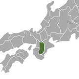 Map of Nara, Japan