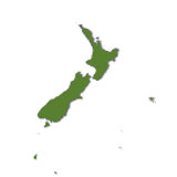 Map of New Zealand