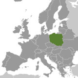 Map of Poland