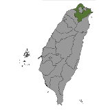 Map of Taipei County, Taiwan