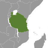 Map of Tanzania