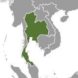 Map of Thailand