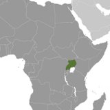 Map of Uganda