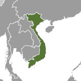 Map of Vietnam