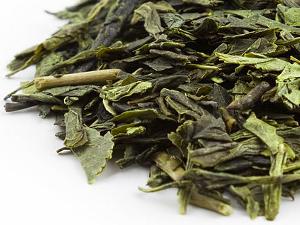 Loose-leaf green tea