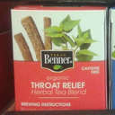 Picture of Organic Throat Relief Herbal Tea Blend