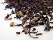 Loose black tea with a slight greenish hue