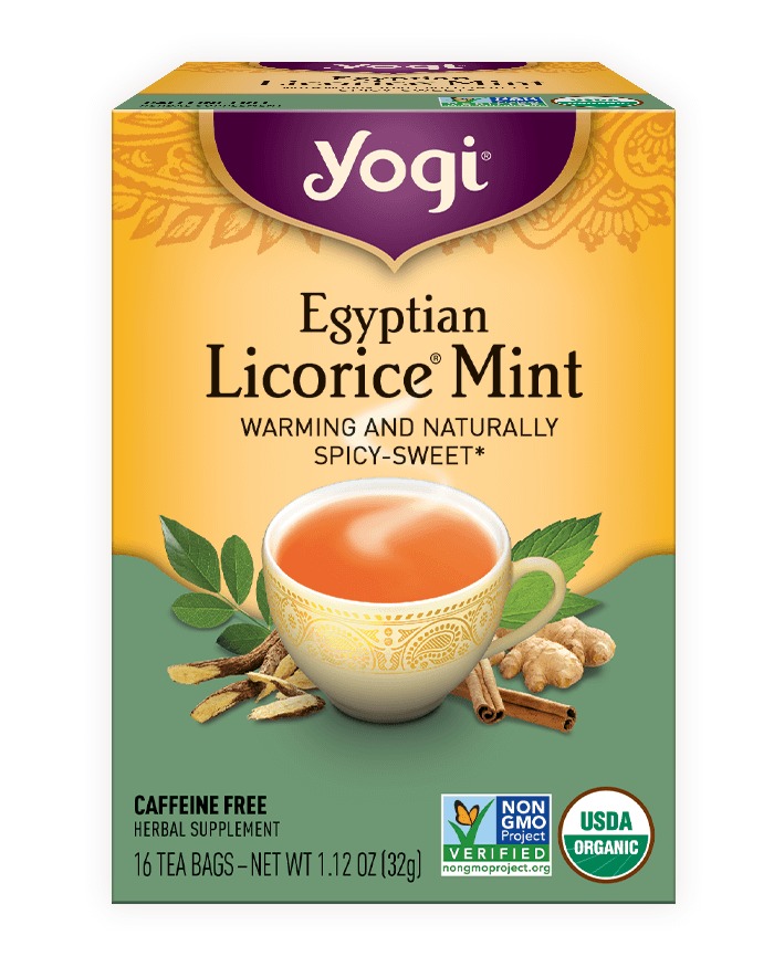 Egyptian Licorice Mint Yogi Tea Ratings & Reviews RateTea