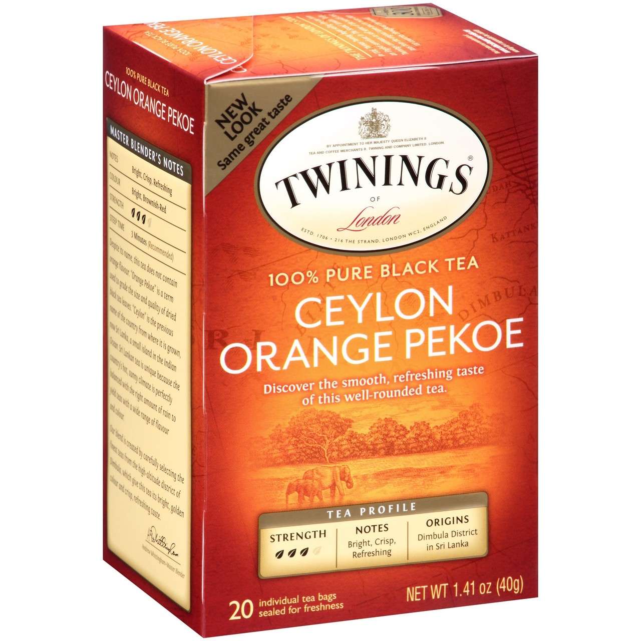 Ceylon Orange Pekoe - Twinings - Ratings & Reviews | RateTea