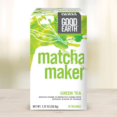 Good Earth Teas - Matcha Green Tea Sweet & Spicy - 18 Tea Bags 