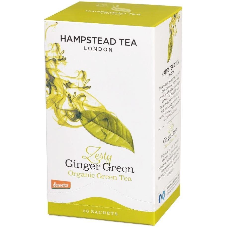 Zesty Ginger Green Hampstead Tea Ratings & Reviews RateTea